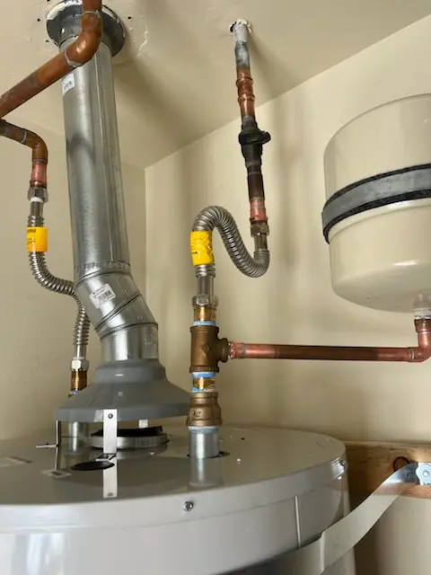 Water heater installation and plumbing repair in Beechfield